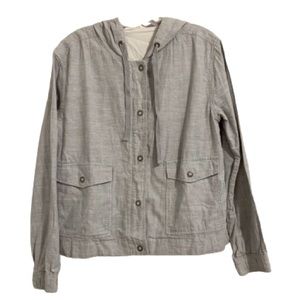 Mountain Khakis Gorpcore Mustang Style Hemp Relaxed Fit Lightweight Hooded Coat